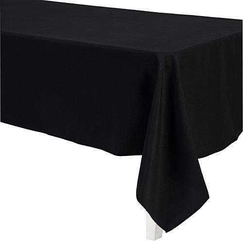 Black Tablecloth 2.7m
