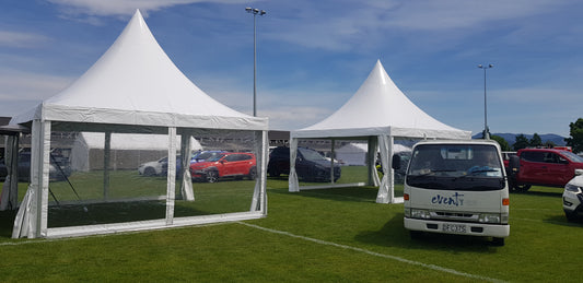 Marquee (White) 5m x 5m x 2.4m (incl Assembly and Dismantle)